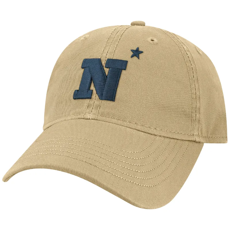 US Naval Academy (Navy) Spirit Baseball Hat One-Size (Khaki) sold by Barnesmith
