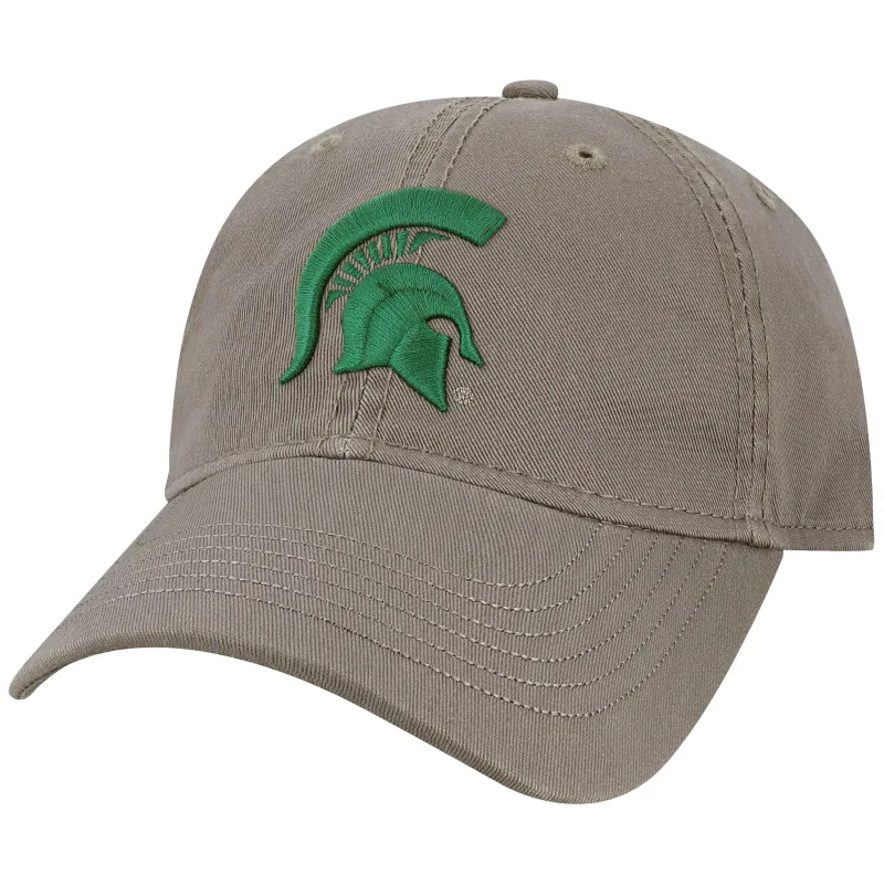 Michigan State University Spirit Baseball Hat One-Size (Grey) sold by Barnesmith