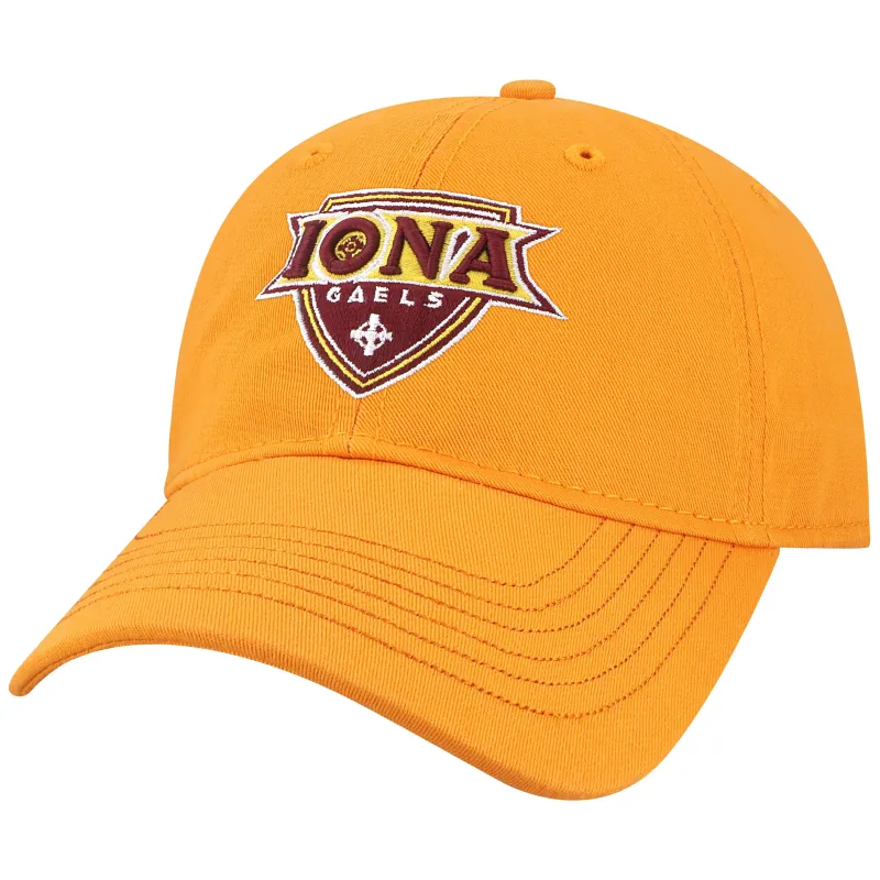 Iona University Spirit Baseball Hat One-Size (Autumn Blaze) sold by Barnesmith