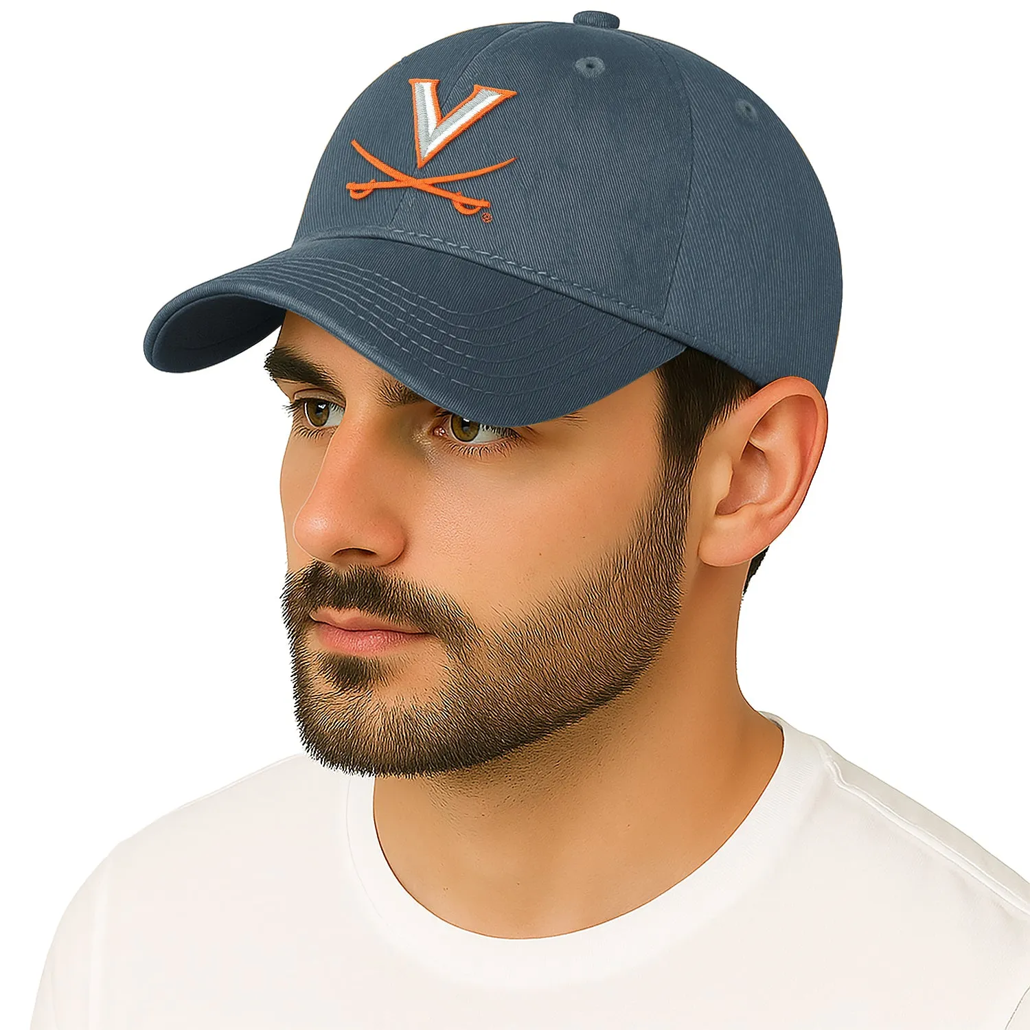 University of Virginia Spirit Baseball Hat One-Size (Navy) sold by Barnesmith product image thumbnail 2
