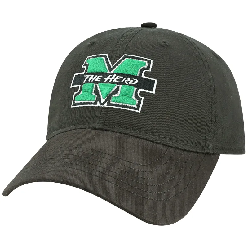 Marshall University Spirit Baseball Hat One-Size (Black) sold by Barnesmith