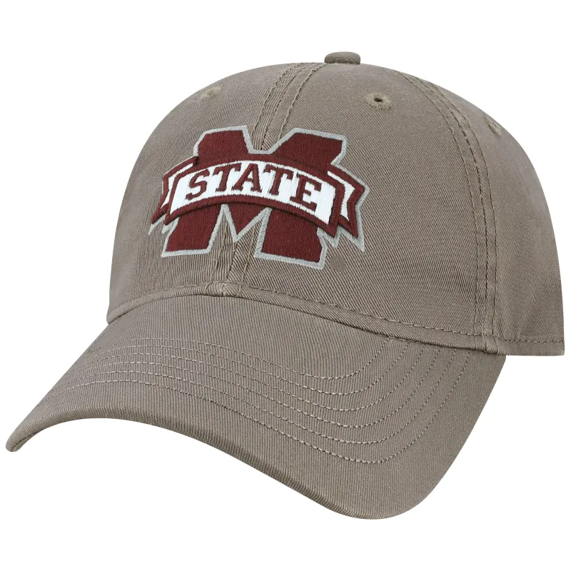 Mississippi State University Spirit Baseball Hat One-Size (Grey) sold by Barnesmith