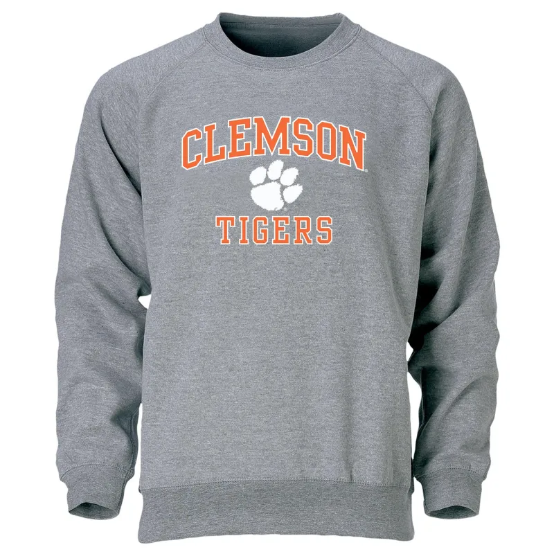 Clemson University Spirit Sweatshirt (Charcoal) sold by Barnesmith