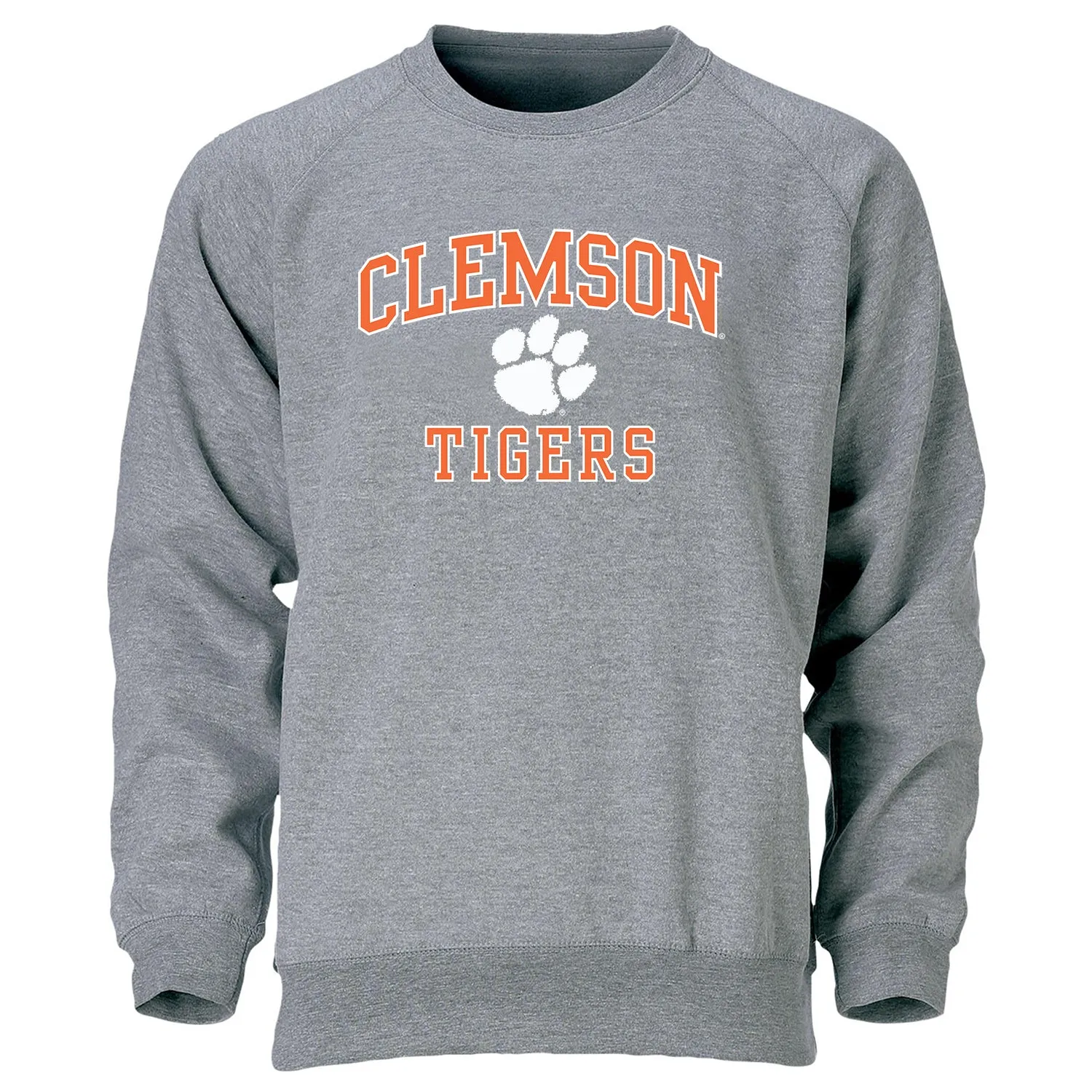 Clemson University Spirit Sweatshirt (Charcoal) sold by Barnesmith