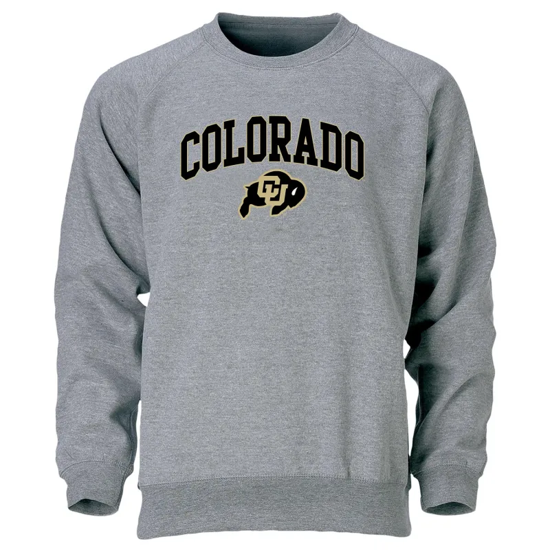 University of Colorado Spirit Sweatshirt (Charcoal) sold by Barnesmith