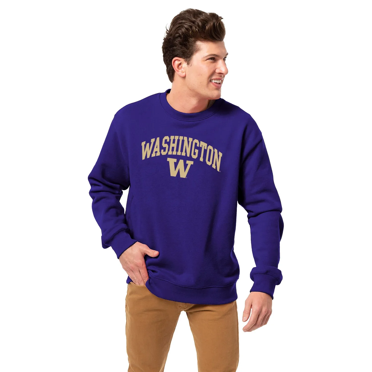 University of Washington Spirit Sweatshirt (Purple) sold by Barnesmith product image thumbnail 2