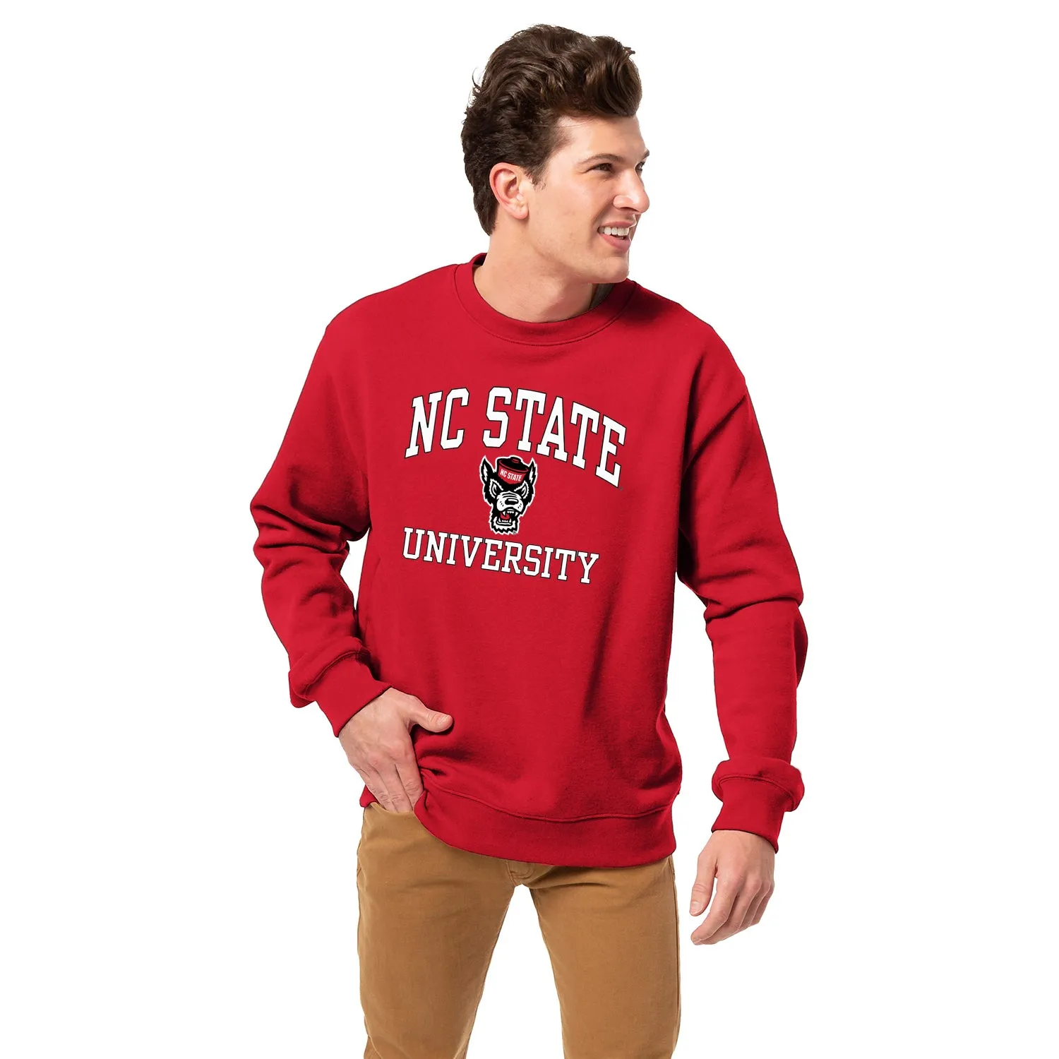 North Carolina State University Spirit Sweatshirt (Red) sold by Barnesmith product image thumbnail 2