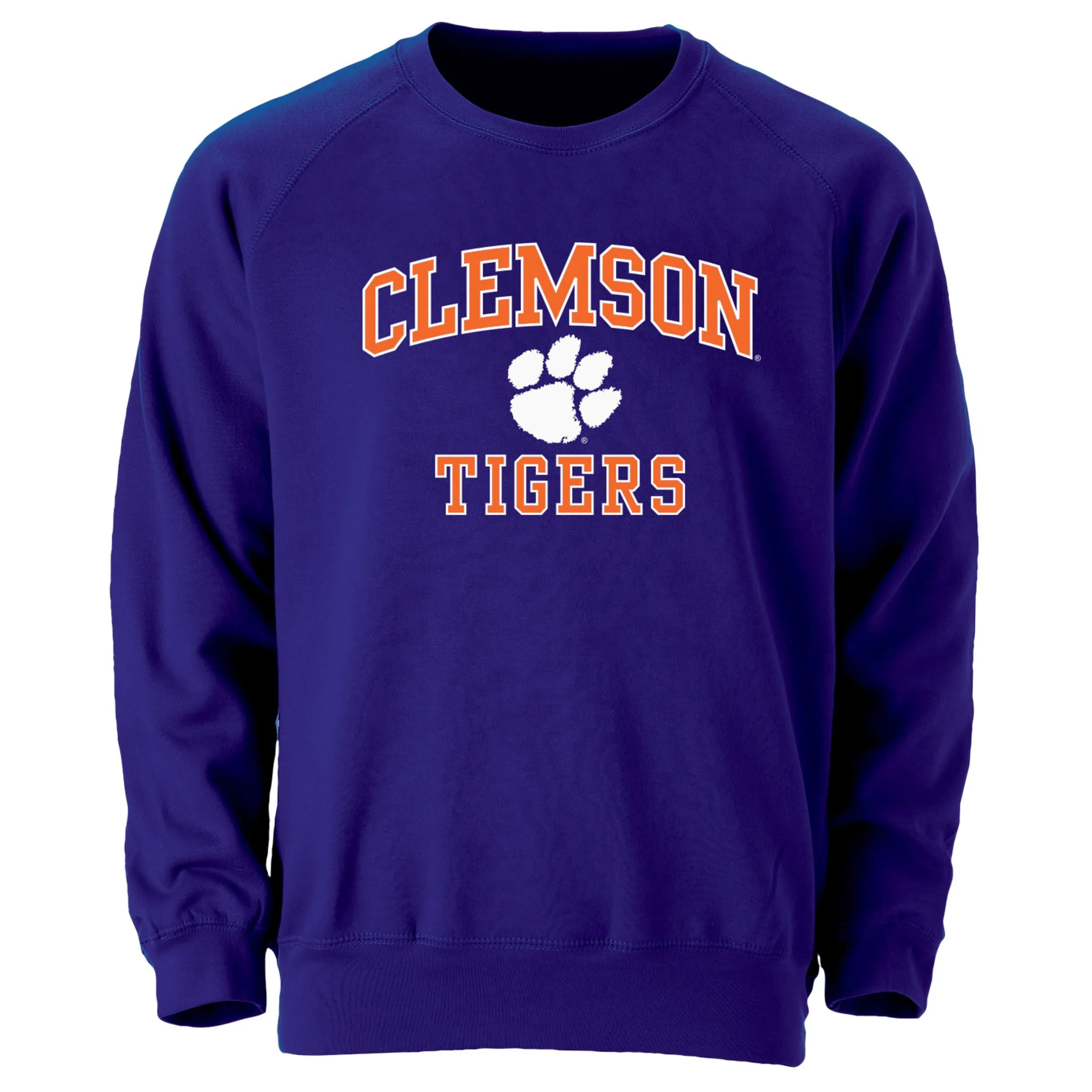 Clemson University Spirit Sweatshirt (Purple) sold by Barnesmith