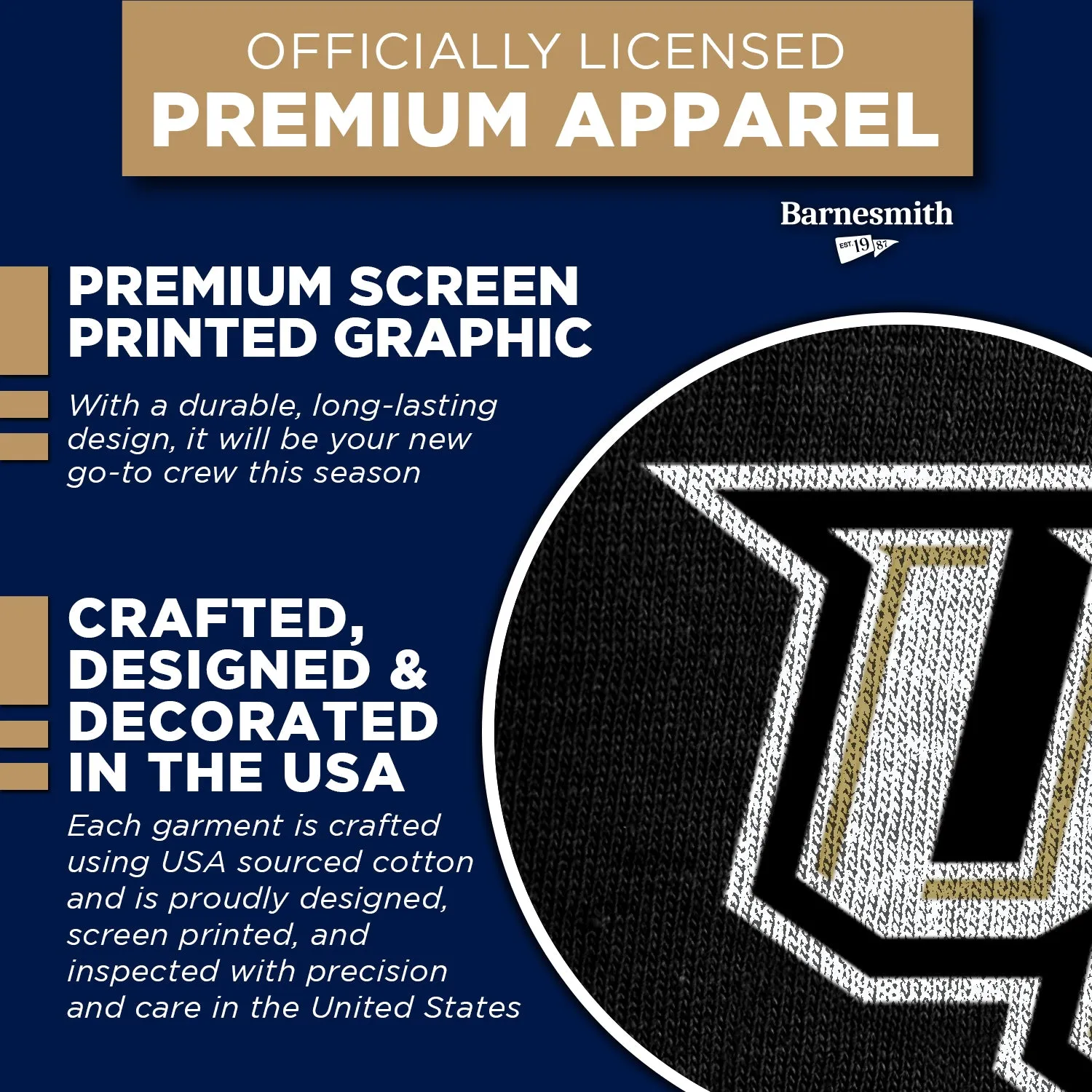 University of Central Florida Spirit Sweatshirt (Black) sold by Barnesmith product image thumbnail 4