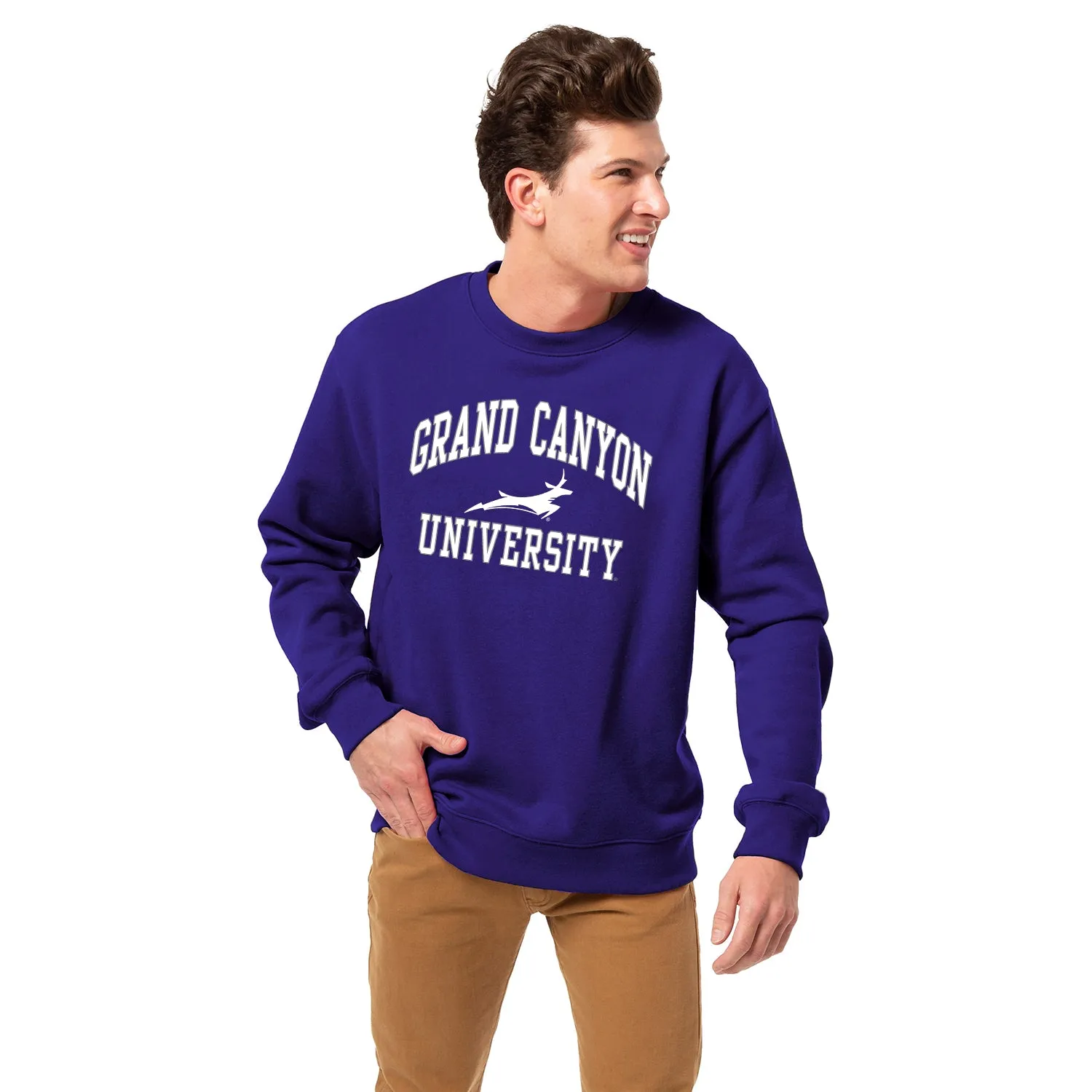 Grand Canyon University Spirit Sweatshirt (Purple) sold by Barnesmith product image thumbnail 2
