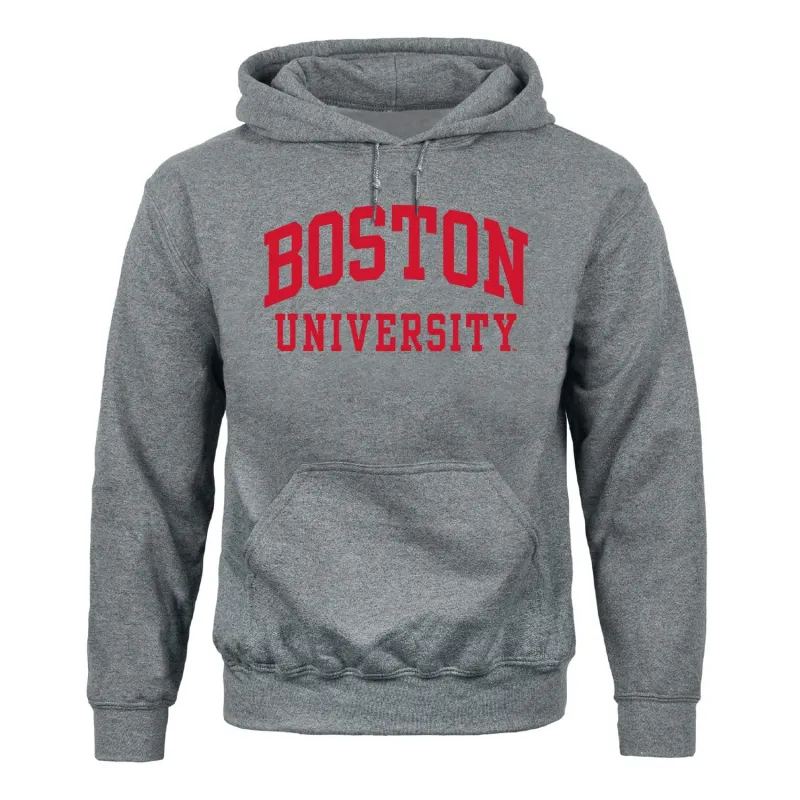 Boston University Classic Hood (Charcoal) sold by Barnesmith