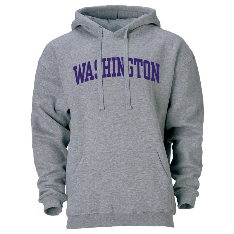 University of Washington Classic Hood (Charcoal) sold by Barnesmith
