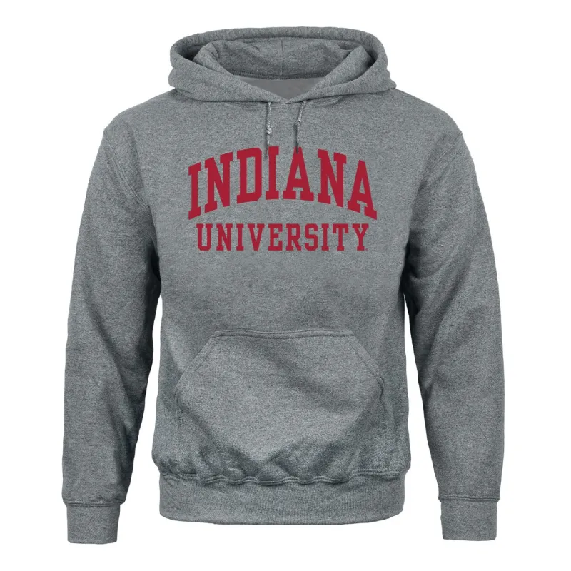 Indiana University Classic Hood (Charcoal) sold by Barnesmith