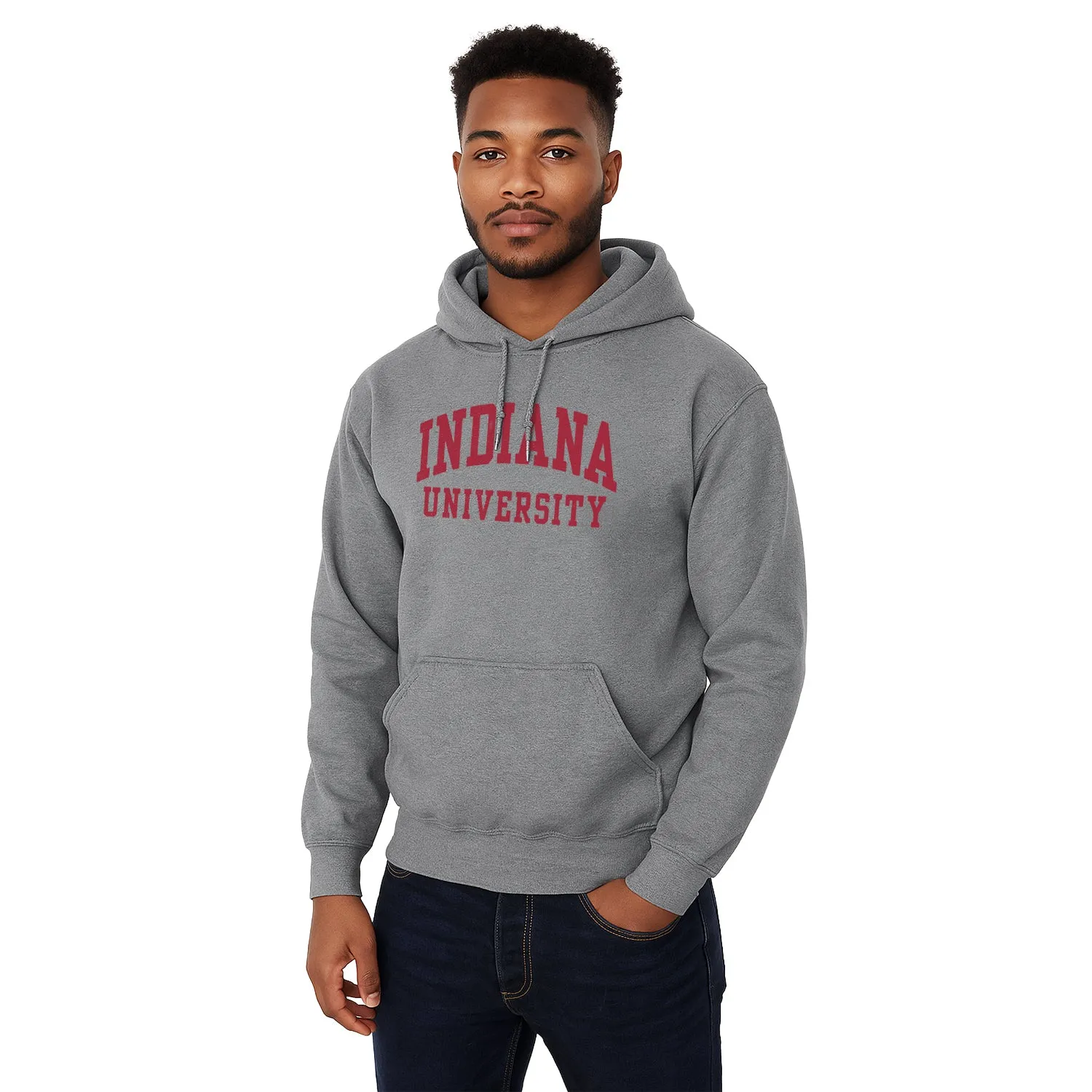 Indiana University Classic Hood (Charcoal) sold by Barnesmith product image thumbnail 2