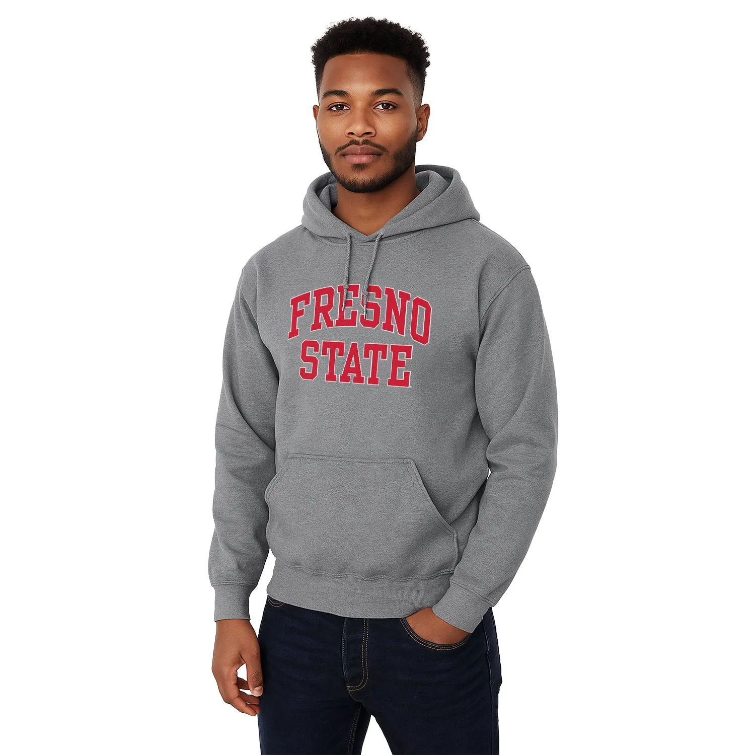 California State University, Fresno Classic Hood (Charcoal) sold by Barnesmith product image thumbnail 2