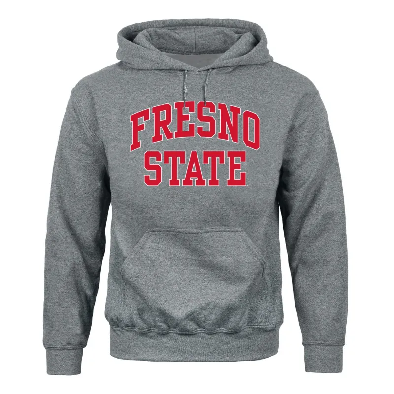 California State University, Fresno Classic Hood (Charcoal) sold by Barnesmith
