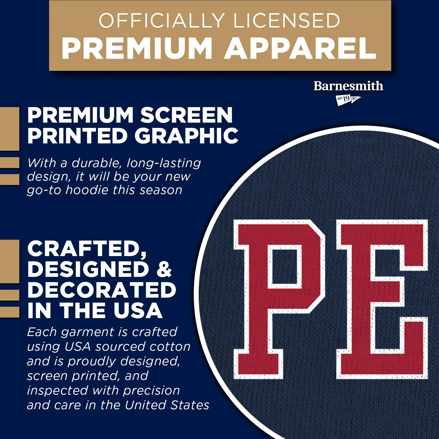 University of Pennsylvania Classic Hood (Navy) sold by Barnesmith product image thumbnail 4