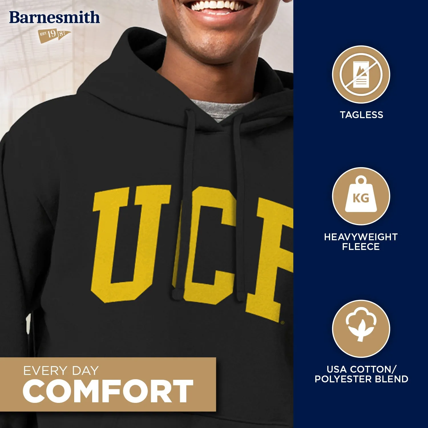 University of Central Florida Classic Hood (Black) sold by Barnesmith product image thumbnail 3