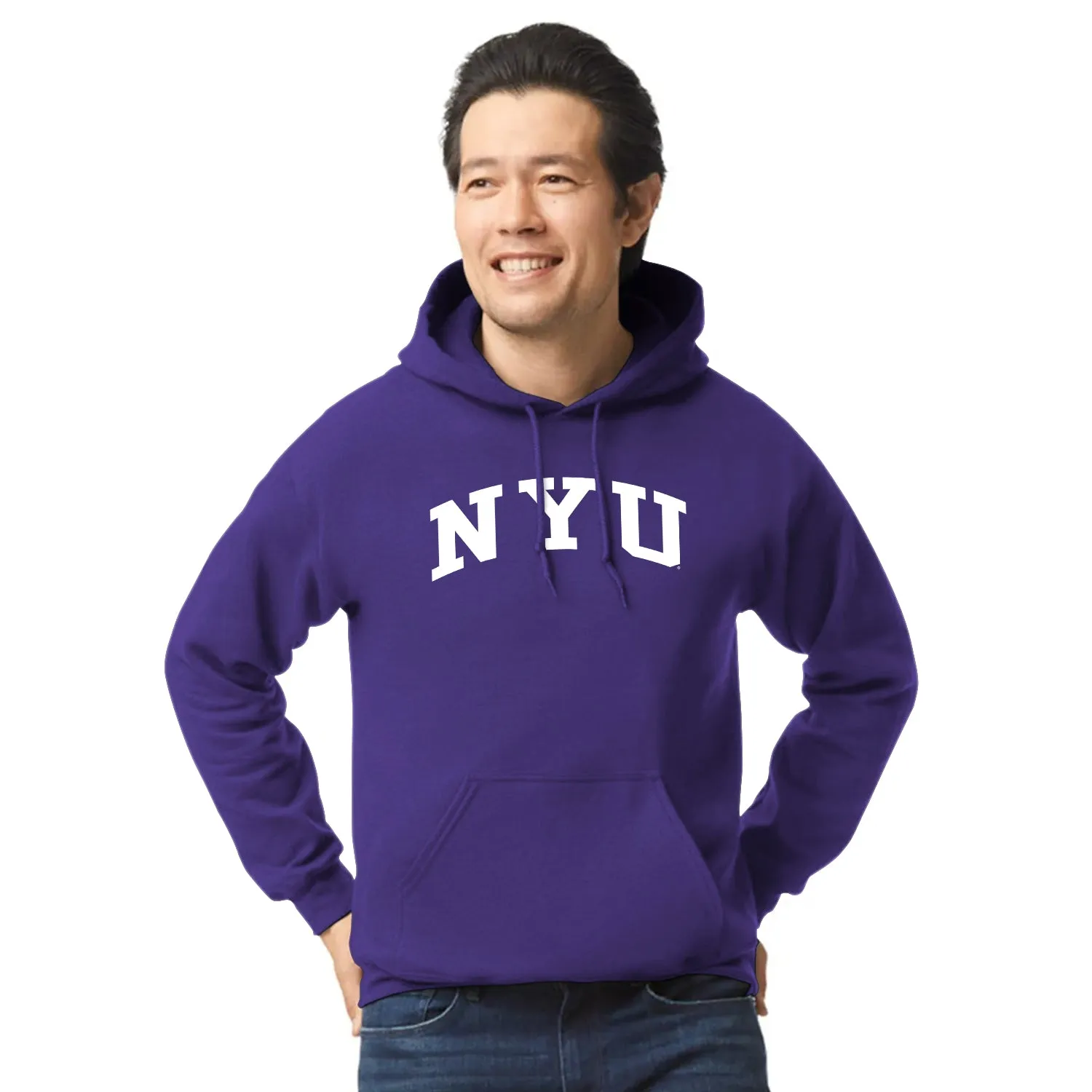 New York University Classic Hood (Purple) sold by Barnesmith product image thumbnail 2