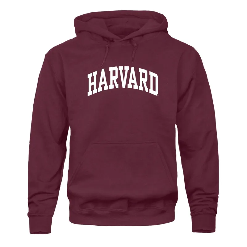 Harvard University Classic Hood (Crimson) made by Barnesmith