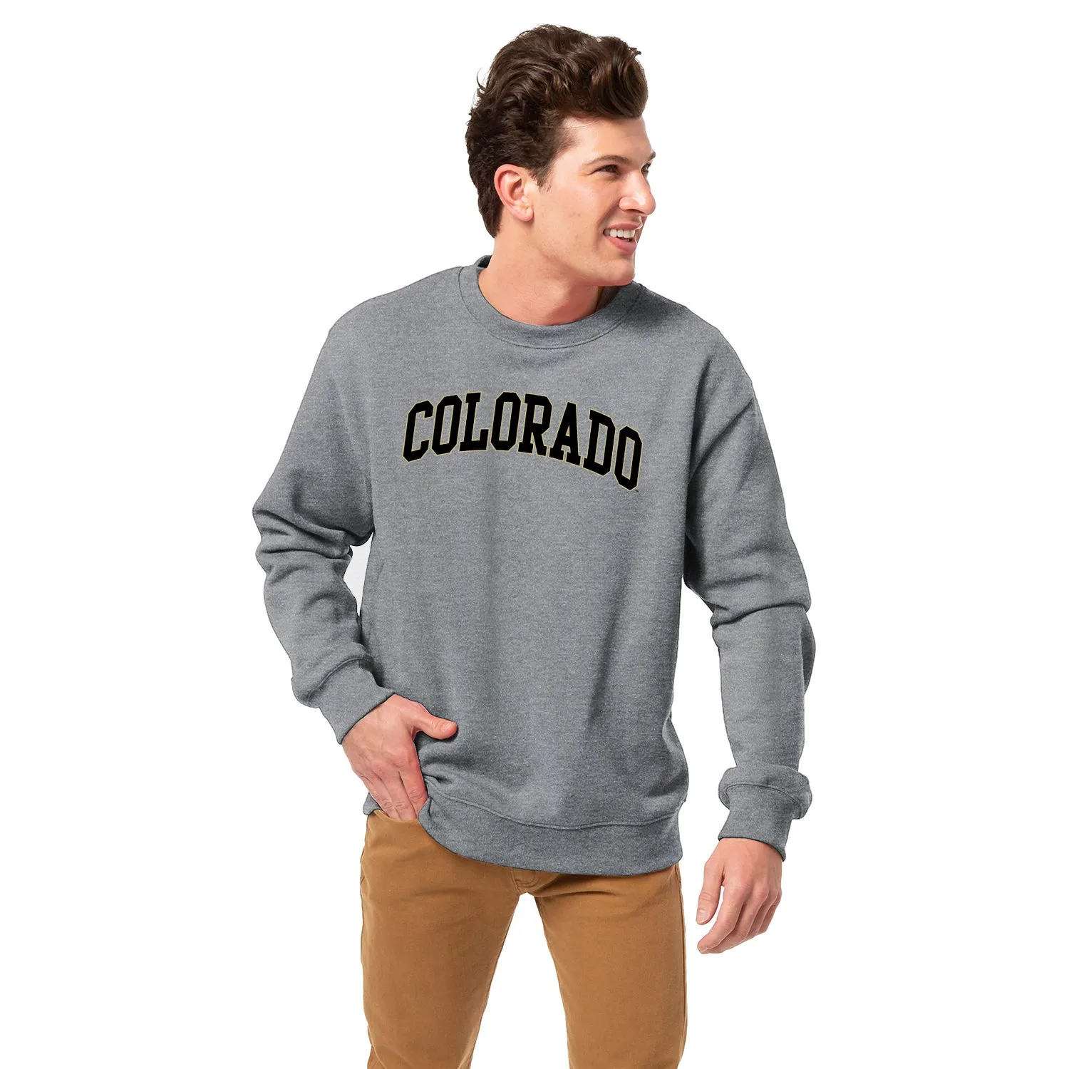 University of Colorado Classic Sweatshirt (Charcoal) sold by Barnesmith product image thumbnail 2