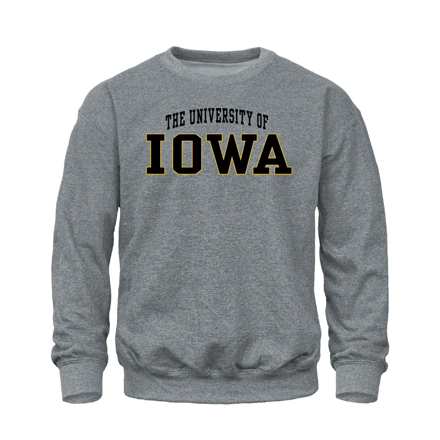 University of Iowa Classic Sweatshirt (Charcoal) sold by Barnesmith