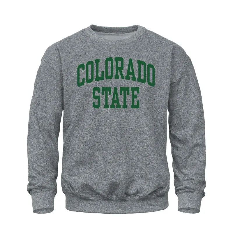 Colorado State University Classic Sweatshirt (Charcoal) sold by Barnesmith