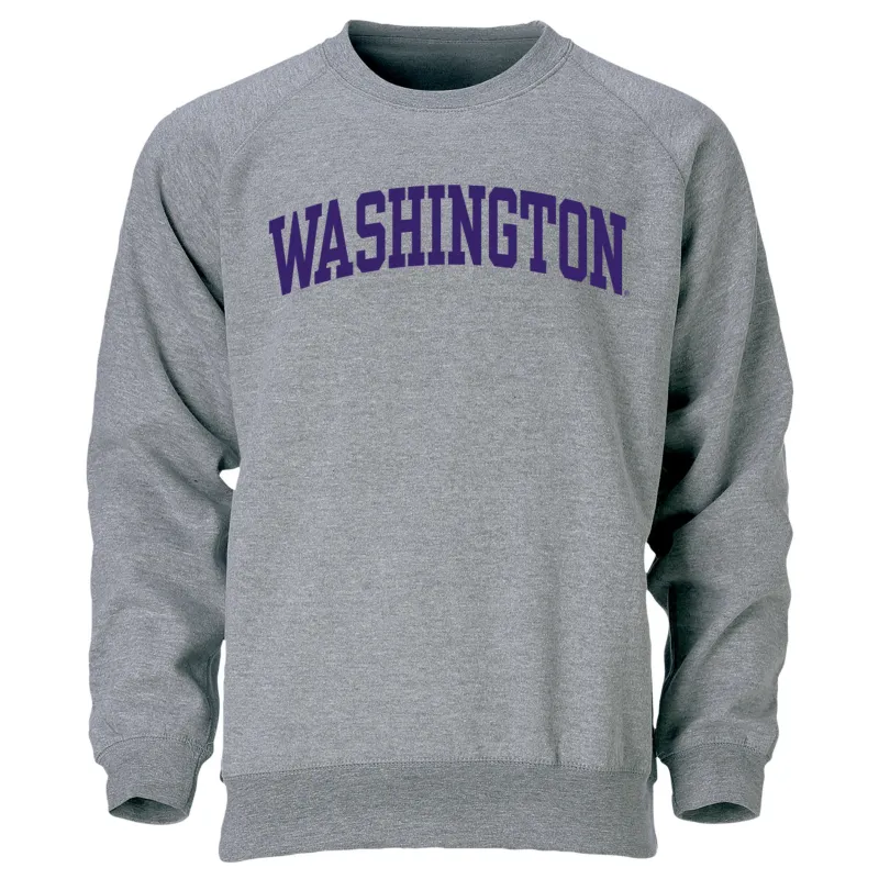 University of Washington Classic Sweatshirt (Charcoal) sold by Barnesmith