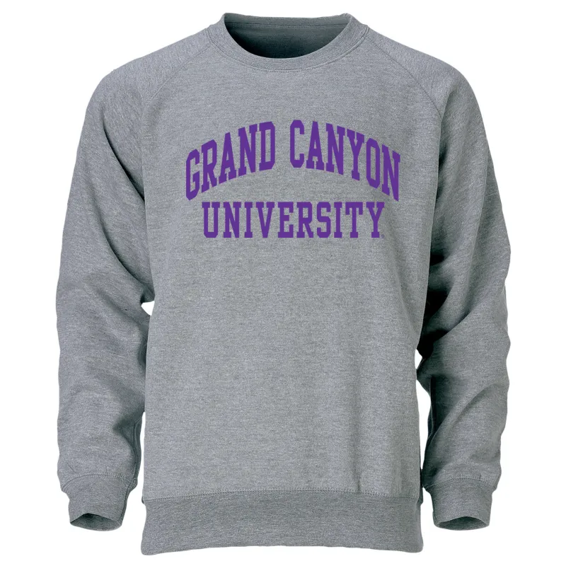 Grand Canyon University Classic Sweatshirt (Charcoal) sold by Barnesmith