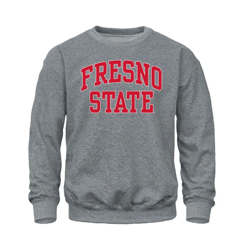 California State University, Fresno Classic Sweatshirt (Charcoal) sold by Barnesmith