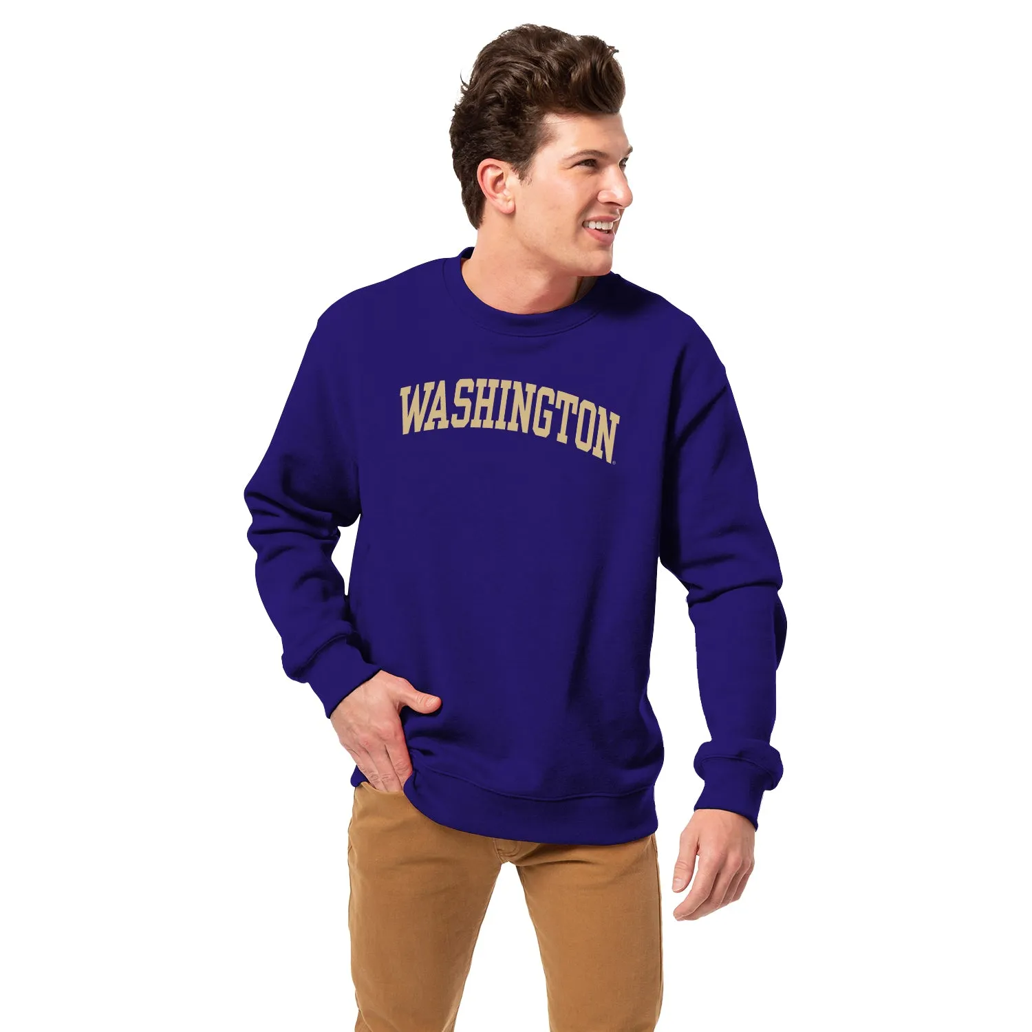 University of Washington Classic Sweatshirt (Purple) sold by Barnesmith product image thumbnail 2