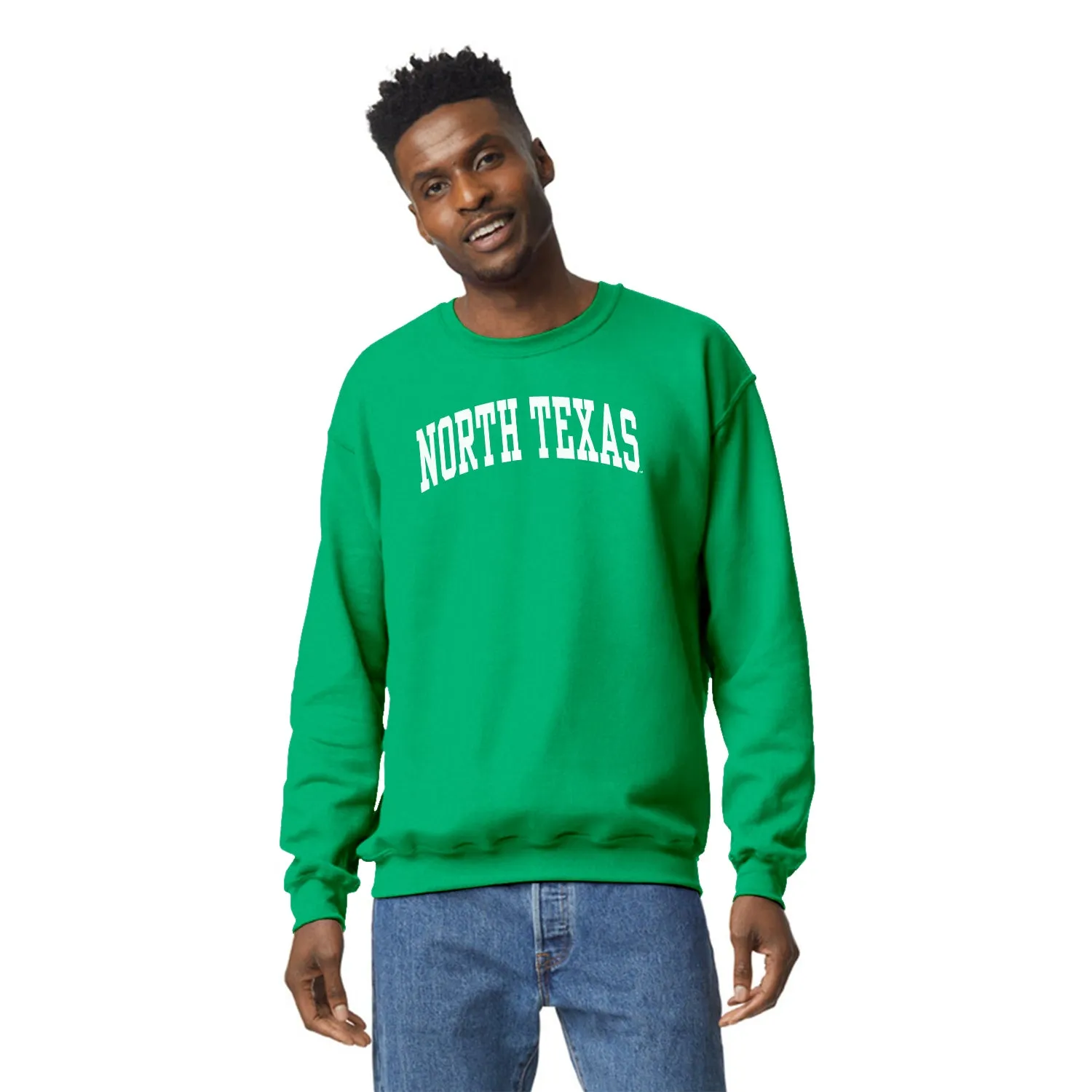 University of North Texas Classic Sweatshirt (Green) sold by Barnesmith product image thumbnail 2