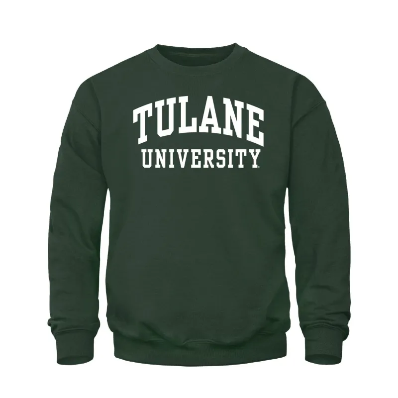 Tulane University Classic Sweatshirt (Hunter Green) sold by Barnesmith