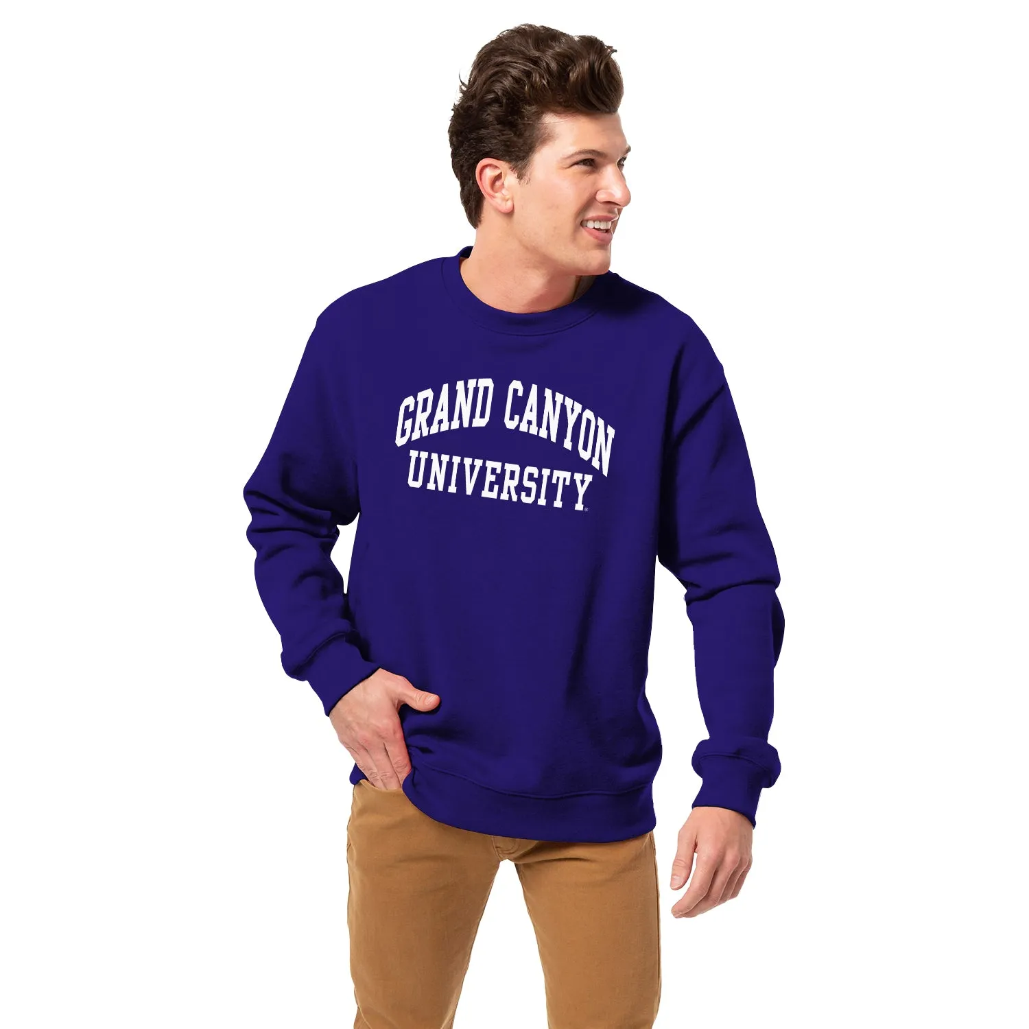 Grand Canyon University Classic Sweatshirt (Purple) sold by Barnesmith product image thumbnail 2