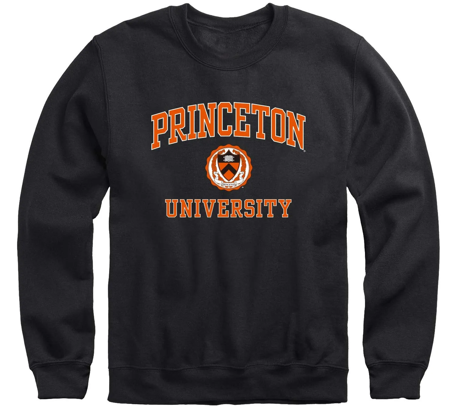 Princeton Crest Sweatshirt (Black) sold by Barnesmith