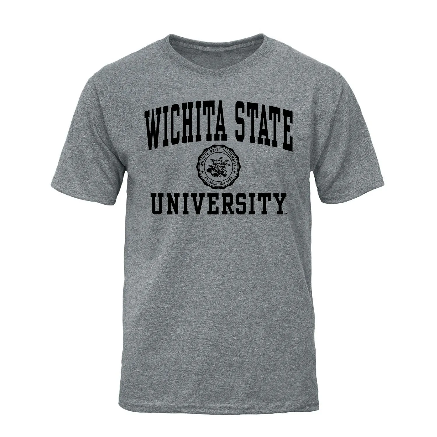Wichita State University Heritage T-Shirt (Charcoal Grey) sold by Barnesmith