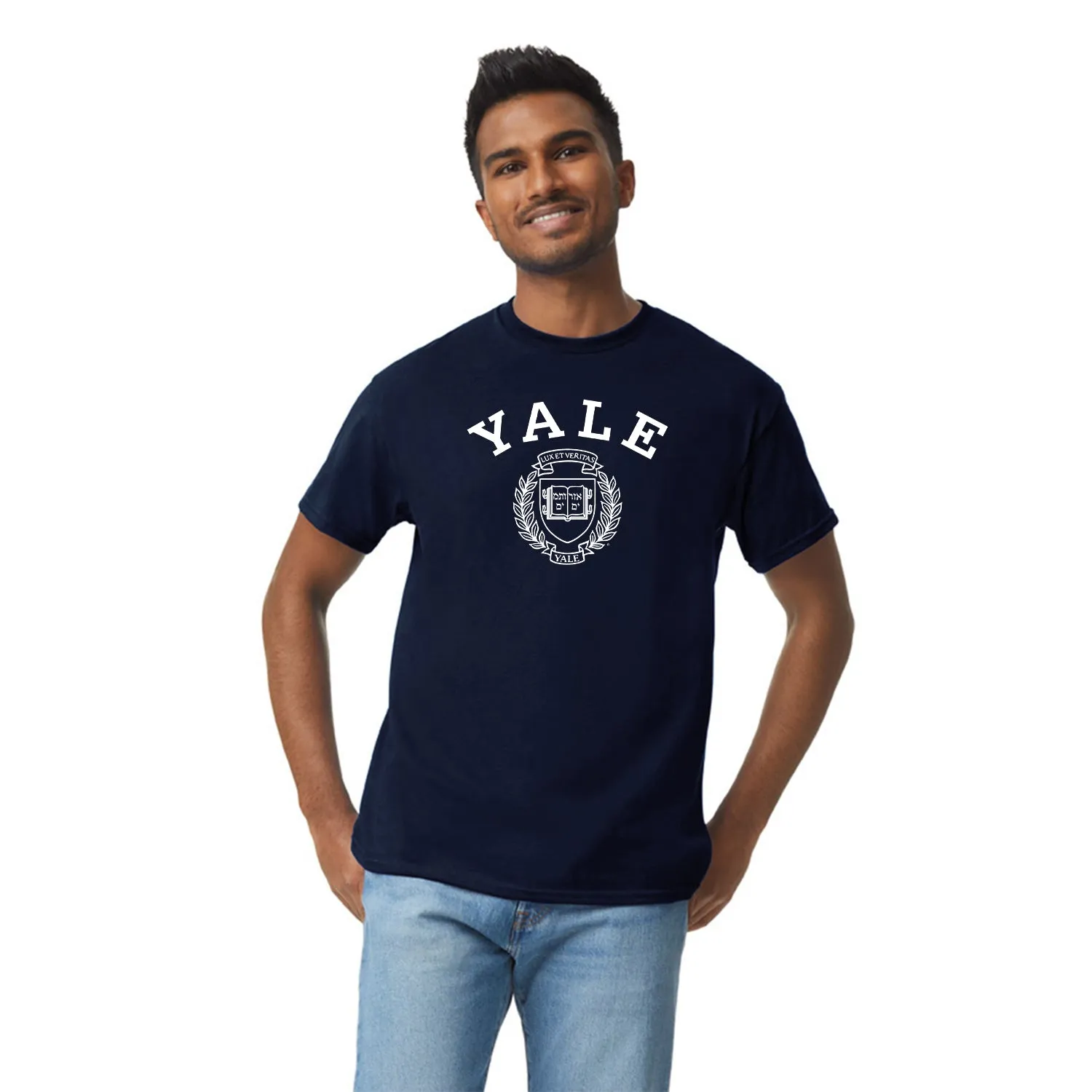 Yale Heritage T-Shirt (Navy) sold by Barnesmith product image thumbnail 2