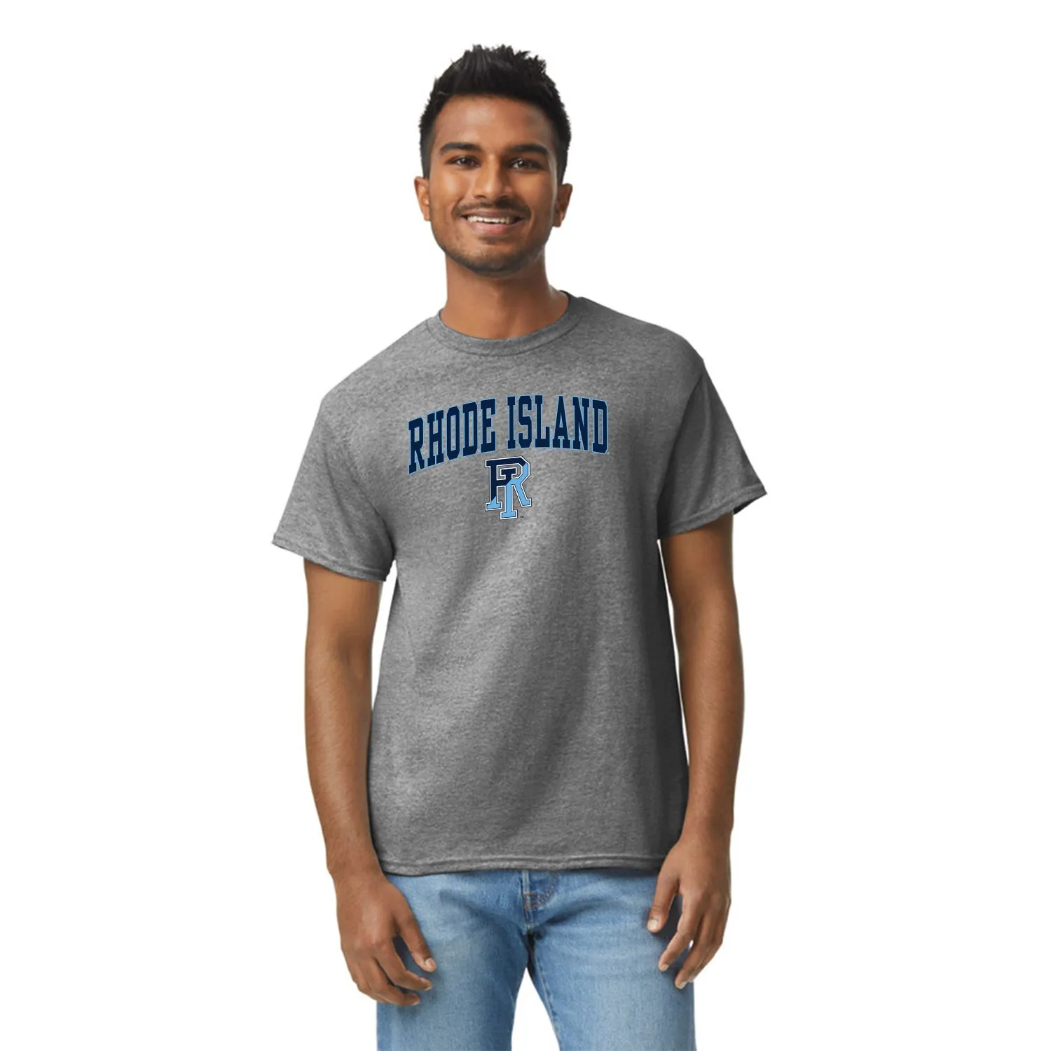 University of Rhode Island Spirit T-Shirt (Charcoal Grey) sold by Barnesmith product image thumbnail 2