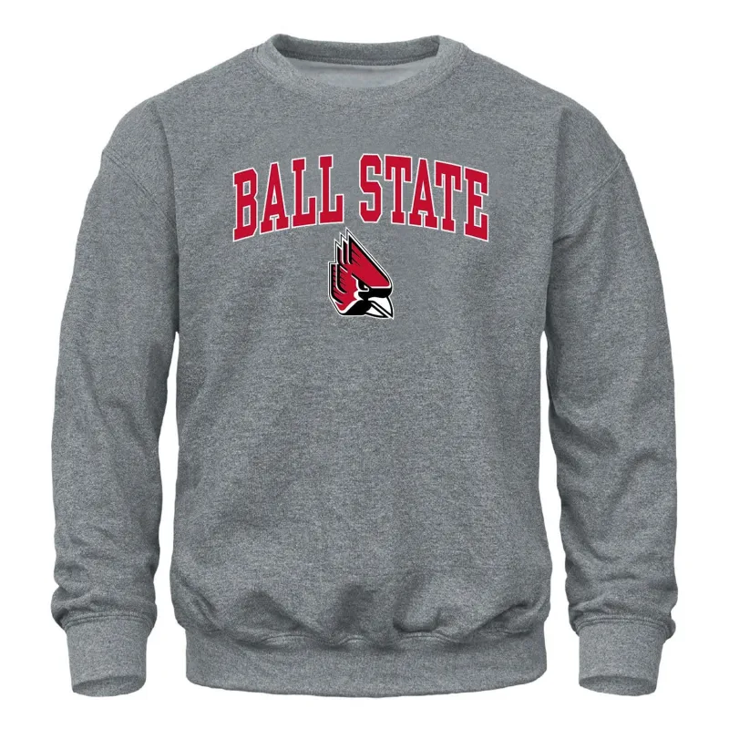 Ball State University Spirit Sweatshirt (Charcoal Grey) sold by Barnesmith