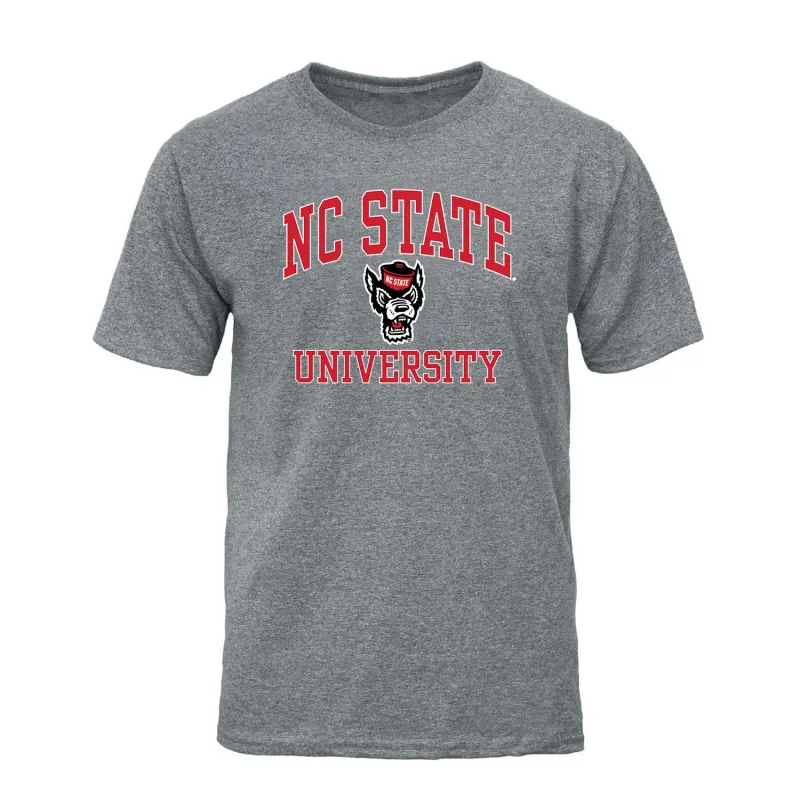 North Carolina State University Spirit T-Shirt (Charcoal Grey) sold by Barnesmith