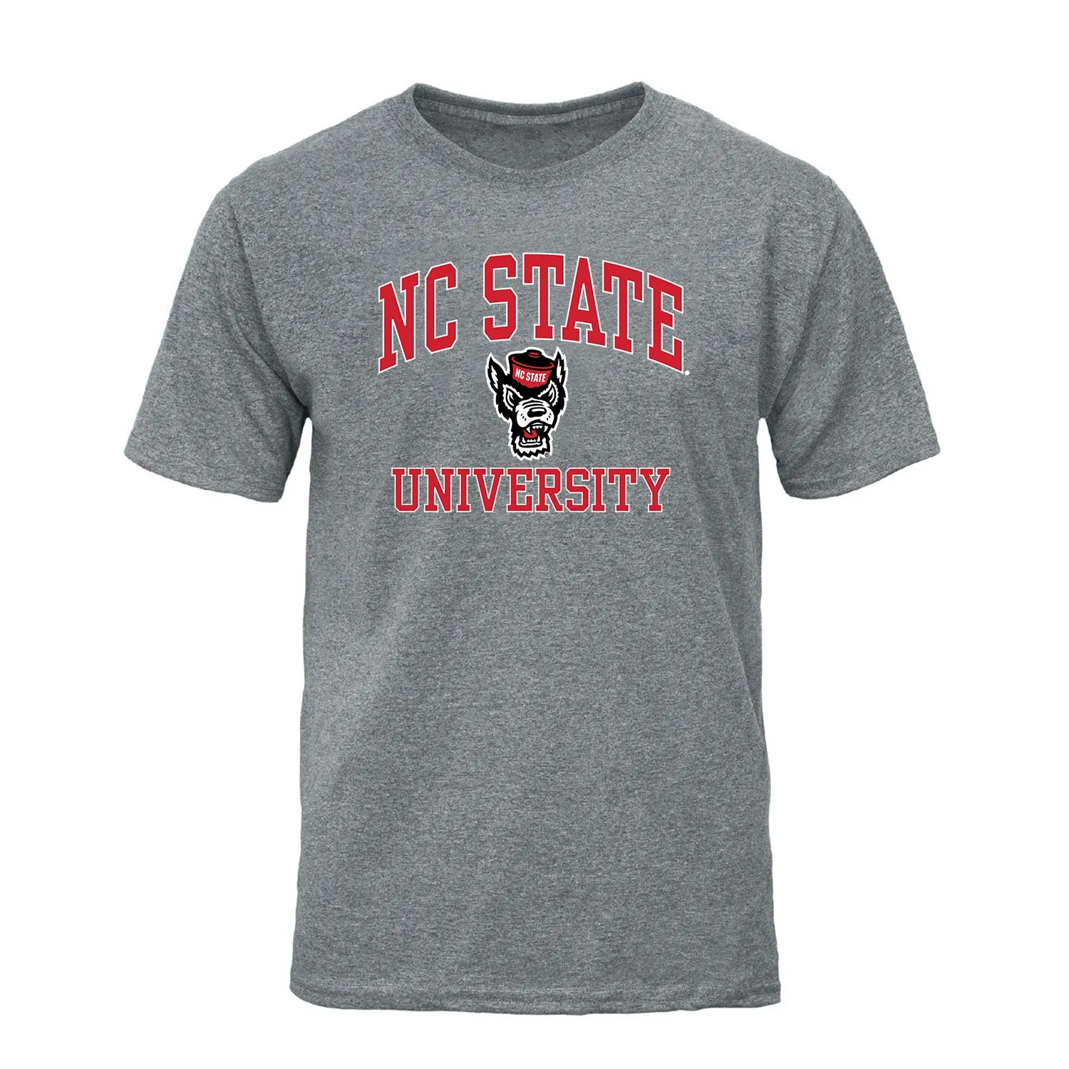 North Carolina State University Spirit T-Shirt (Charcoal Grey) sold by Barnesmith