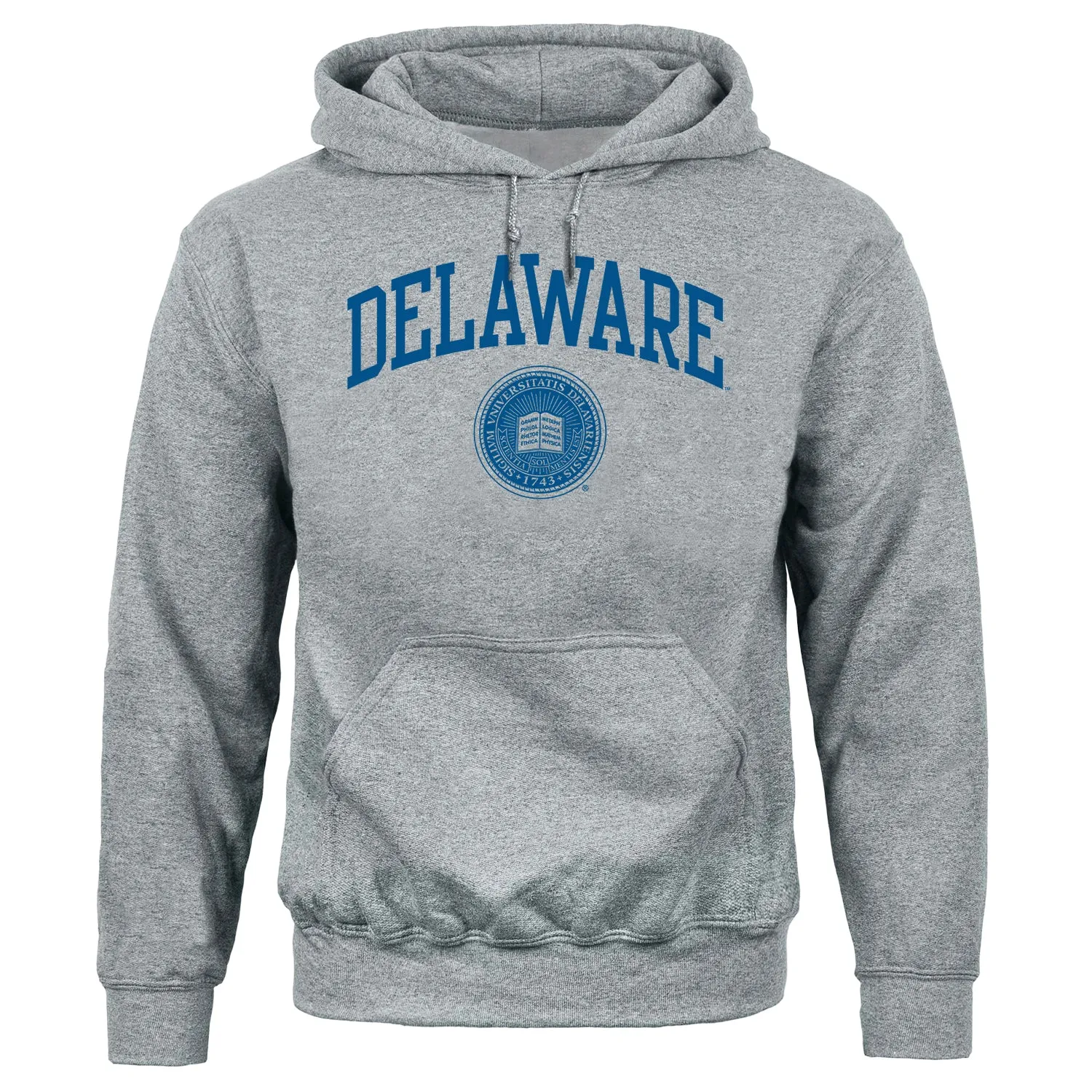 University of Delaware Heritage Hooded Sweatshirt (Charcoal Grey) sold by Barnesmith