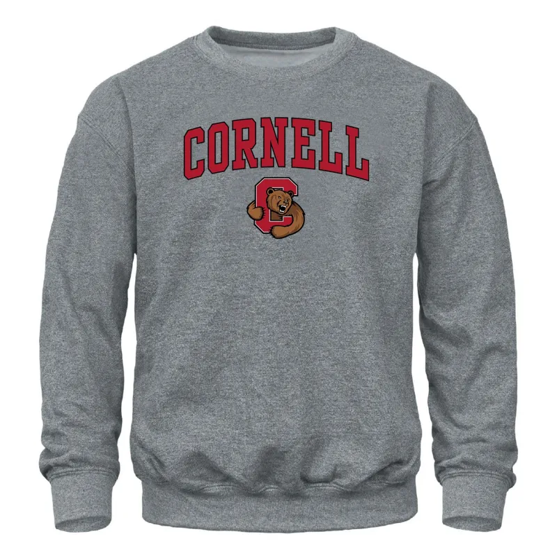 Cornell University Spirit Sweatshirt (Charcoal Grey) sold by Barnesmith