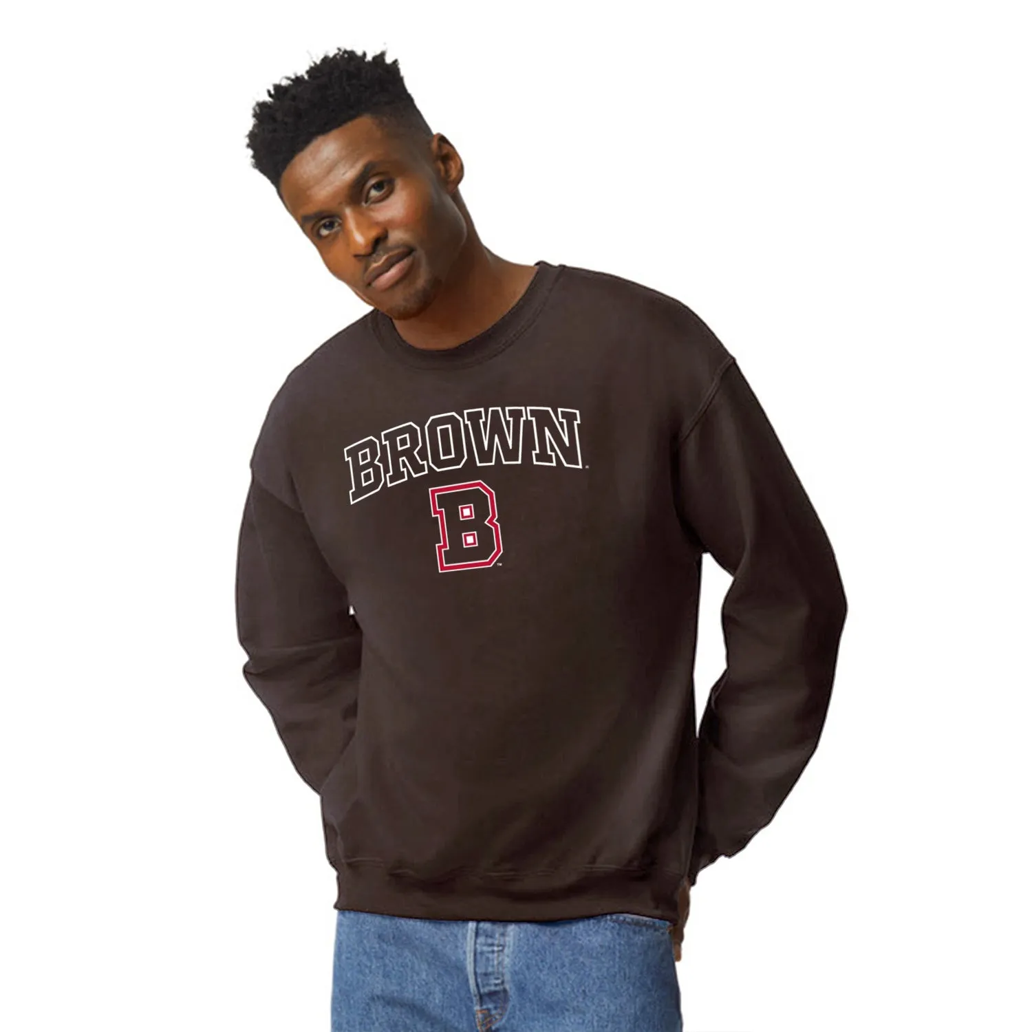 Brown University Spirit Sweatshirt (Brown) sold by Barnesmith product image thumbnail 2