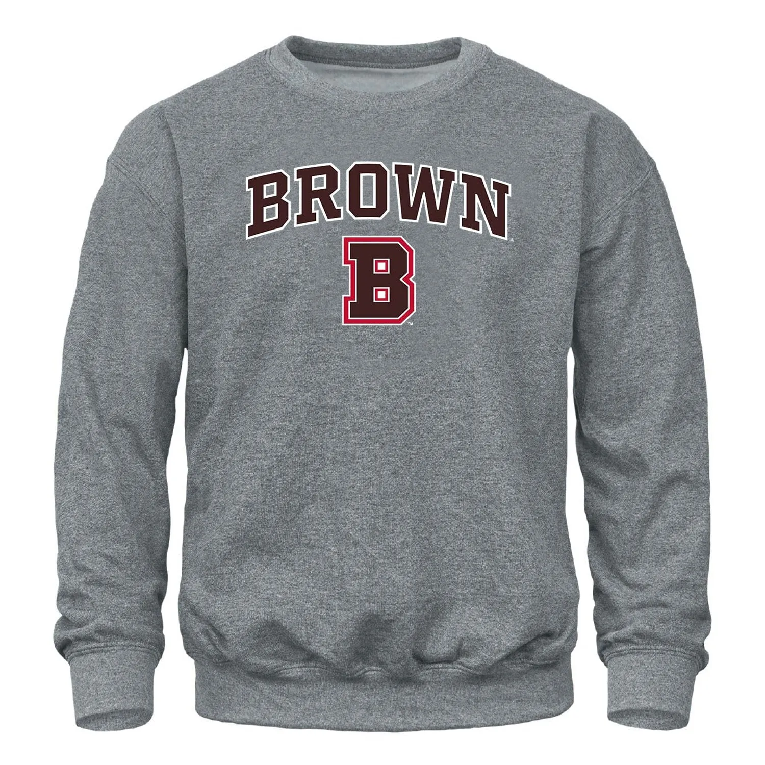Brown University Spirit Sweatshirt (Charcoal Grey) sold by Barnesmith
