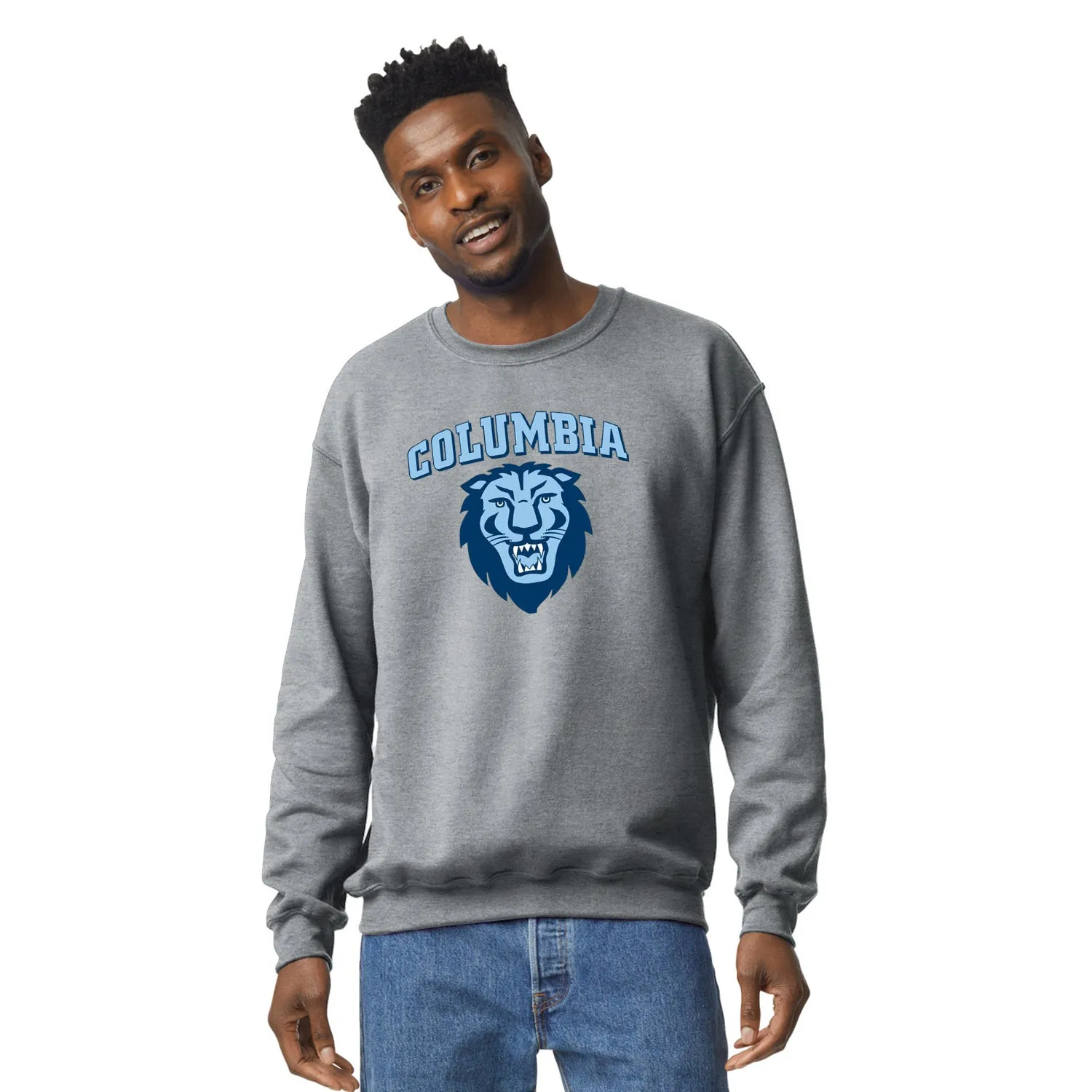 Columbia University Spirit Sweatshirt (Charcoal Grey) sold by Barnesmith product image thumbnail 2