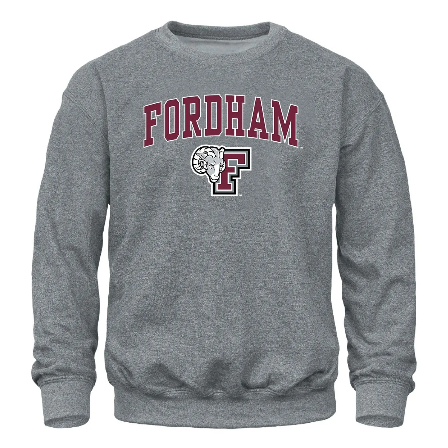 Fordham University Spirit Sweatshirt (Charcoal Grey) sold by Barnesmith