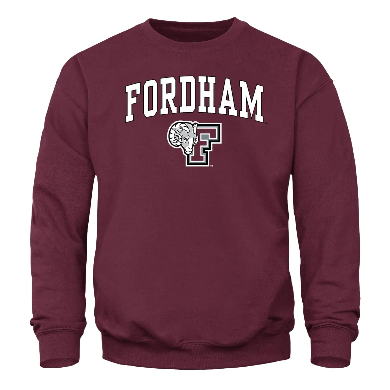 Fordham University Spirit Sweatshirt (Maroon) sold by Barnesmith
