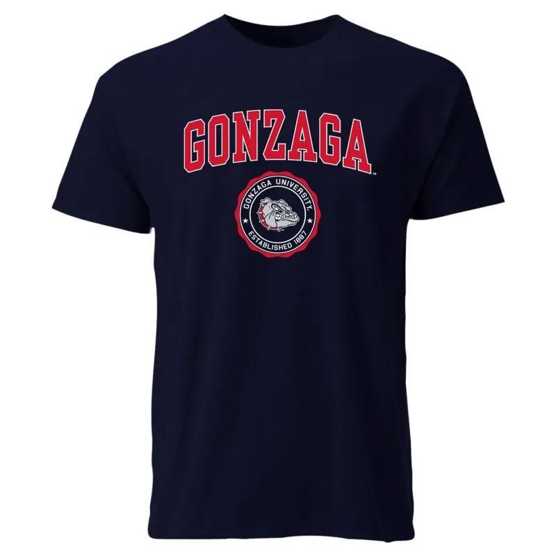 Gonzaga University Heritage T-Shirt (Navy) sold by Barnesmith