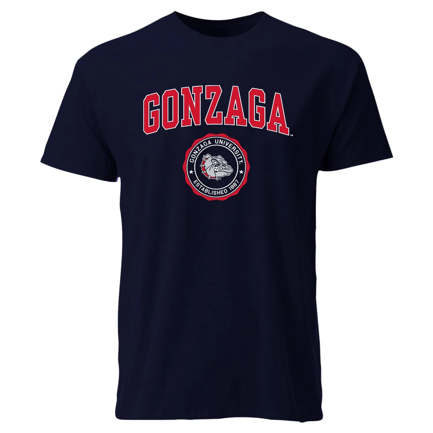 Gonzaga University Heritage T-Shirt (Navy) sold by Barnesmith